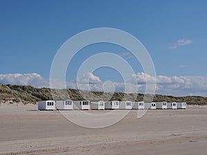 Beach huts, denmark, europe