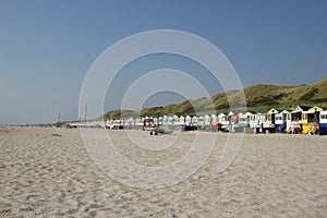 Beach huts