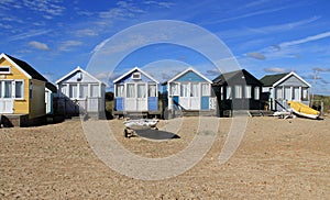 Beach Huts at Mudeford