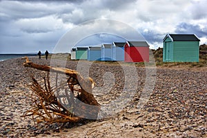 Beach Huts by the Sea photo