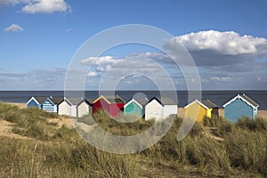 Beach Huts, Southwold, Suffolk, England