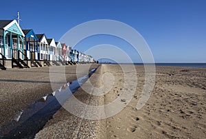 Beach Huts, Southwold, Suffolk, England