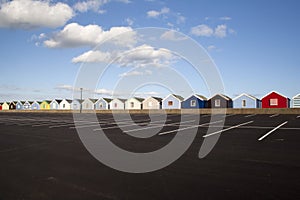 Beach Huts, Southwold, Suffolk, England