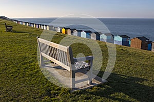 Beach Huts in Tankerton