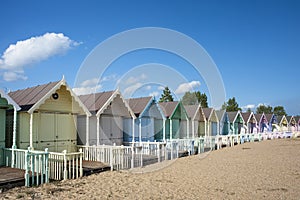 Beach Huts at west Mersea