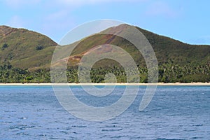 Beach in an island of Fiji