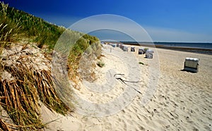 Beach on the Island of Foehr, Germany