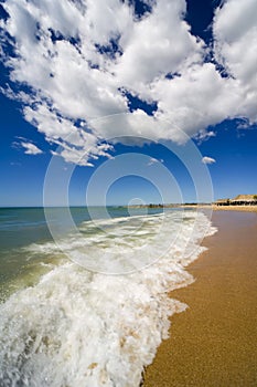 Spiaggia sul isola 