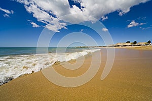 Spiaggia sul isola 