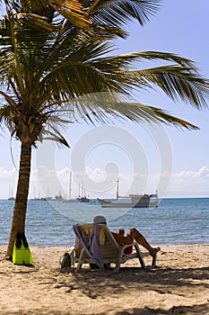 Beach on island Margarita, Venezuela