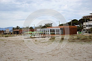 Beach on the Island of Sardinia in the Mediterranean Sea