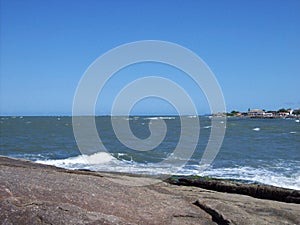 Beach of Itapoa, Santa Catarina, Brazil.