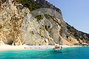 Beach in Ithaka, Greece