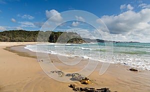 Beach just north of Coffs Harbour Australia