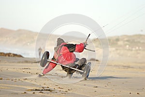Beach Kite Buggying