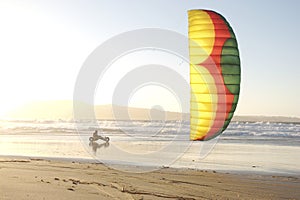 Beach Kite Buggying