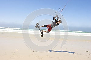Beach Kiteboarding