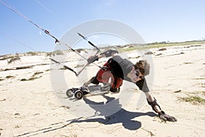 Beach Kiteboarding