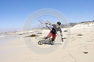 Beach Kiteboarding