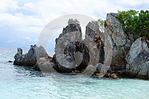 Beach at Koh Khai Island in Thailand