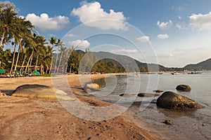 Beach of koh tao