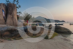 Beach of koh tao