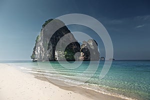 Beach in Krabi province