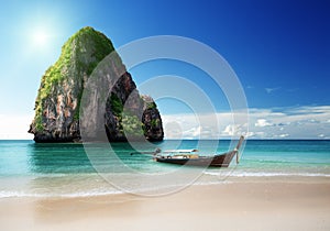 Beach in Krabi province photo