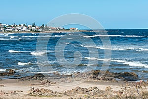 Beach La Barra in Punta del Este, Uruguay photo