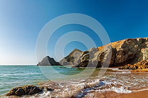 Beach in La Guajira, Colombia