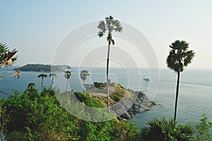 Beach at Laem Promthep phuket