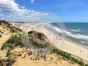 Beach of Lagoinha in the state of Ceara, Brazil