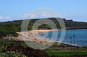 Beach on Lanai, Hawaii