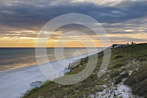 The sugar white beaches along scenic HWY 30a photo