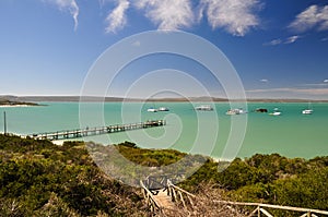 Beach at Langebaan Lagoon - West Coast National Park, South Africa