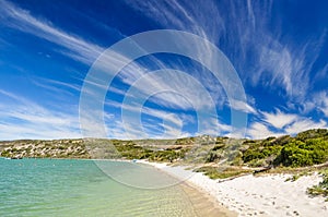 Beach at Langebaan Lagoon - West Coast National Park, South Africa