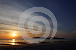 Beach on Langkawi island, Malaysia