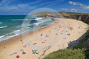 Beach of Langre photo