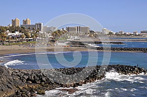 Beach of Las Americas at Tenerife photo