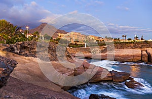 Beach Las Americas in Tenerife island - Canary photo