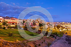 Beach Las Americas in Tenerife island - Canary