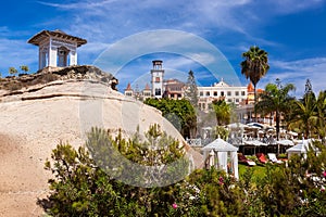 Beach Las Americas in Tenerife island - Canary