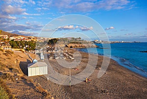 Beach Las Americas in Tenerife island - Canary