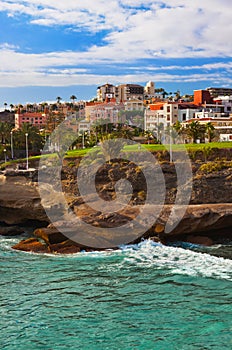 Beach Las Americas in Tenerife island - Canary