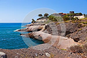 Beach Las Americas in Tenerife island - Canary Spain