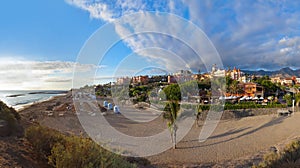 Beach Las Americas in Tenerife island - Canary