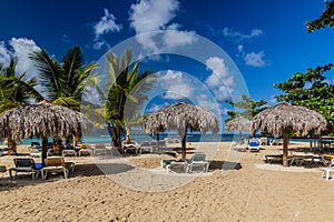 Beach in Las Galeras, Dominican Republ