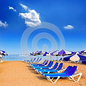 Beach Las vistas in Adeje Arona at Tenerife south photo