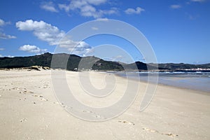 Beach at Laxe; Fisterra; Costa de la Muerte; Galicia photo