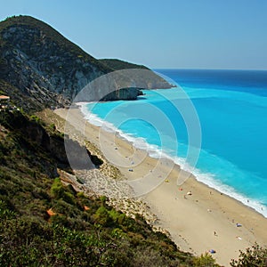 Beach Lefkada Island Greece